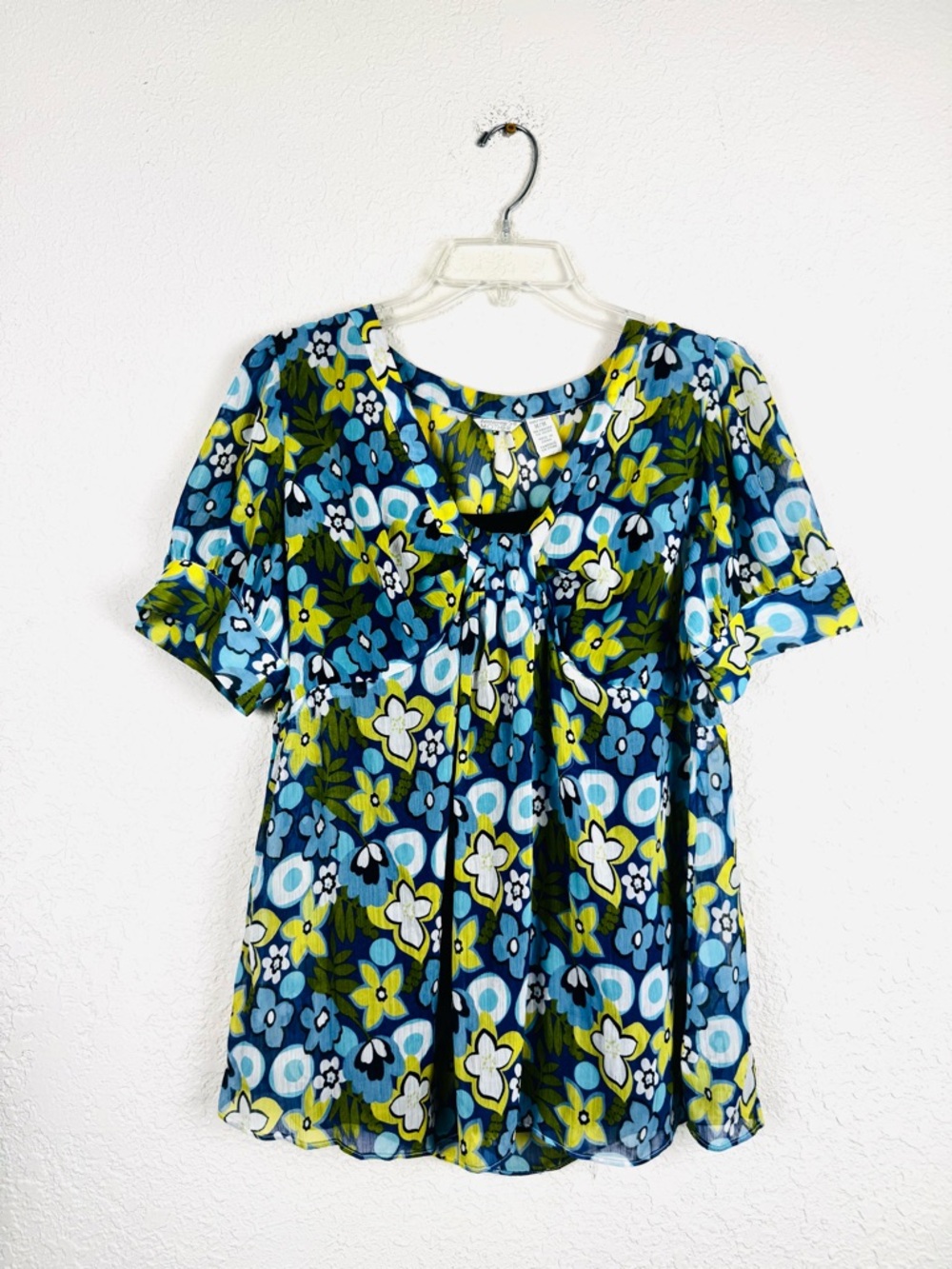 Tomorrow’s Mother Maternity Retro Floral Blouse